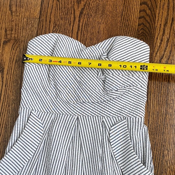 Stripe Strapless Dress - Sz 1 - Picture 4 of 11